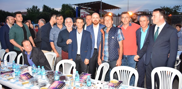 Bilal Erdoğan, AK Parti’nin teşkilat iftarına katıldı