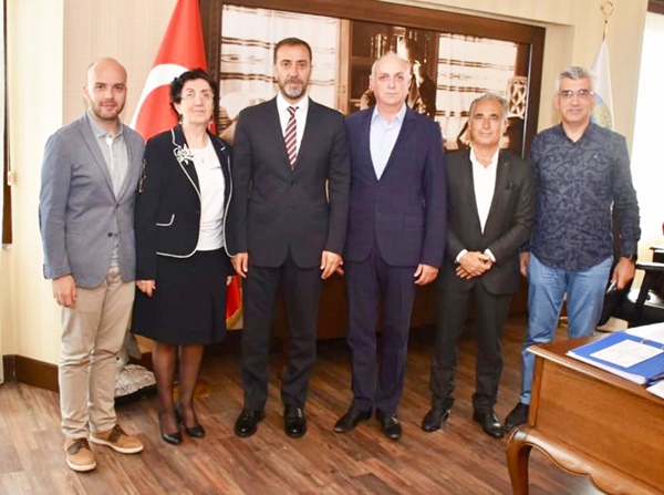 İnşaat Mühendislerinden tebrik ziyareti