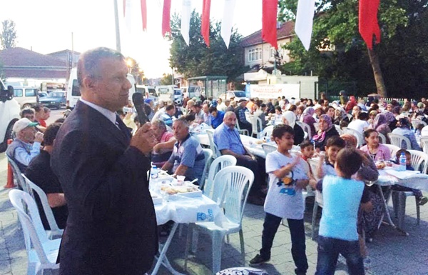 Beyciler halkı iftarda buluştu