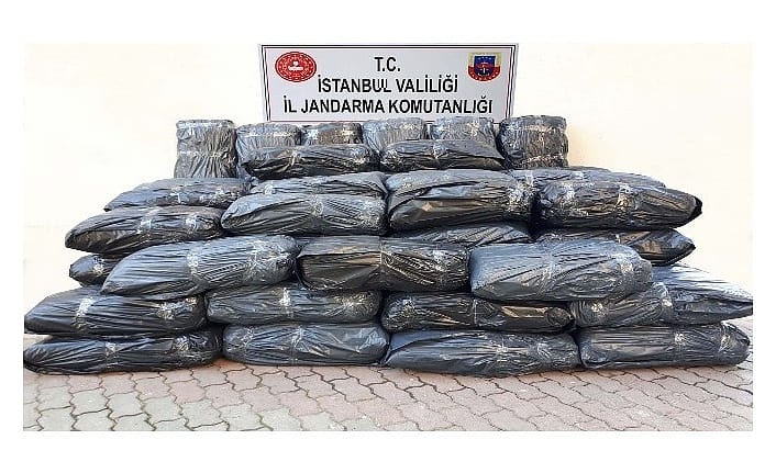 Silivri'de 650 kg uyuşturucu ele geçirildi