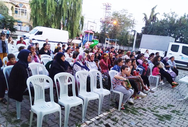 Açık Hava Sineması devam ediyor