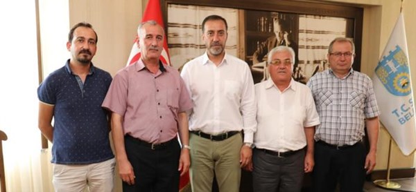 Erdan ve yönetiminden ziyaret