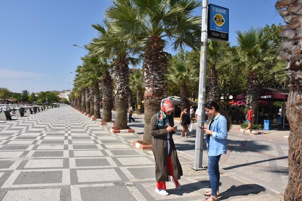 Silivri Sahili’nde ücretsiz internet