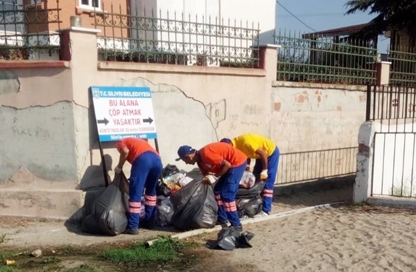 Sahil temizliğinde koordineli çalışma