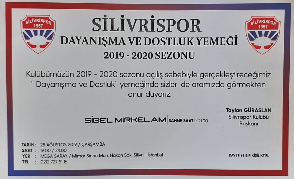 Silivrispor destek için yemek organize ediyor