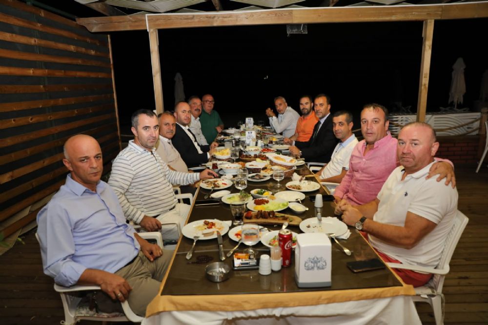 Silivrispor yönetimi Volkan Başkanla yemekte buluştu