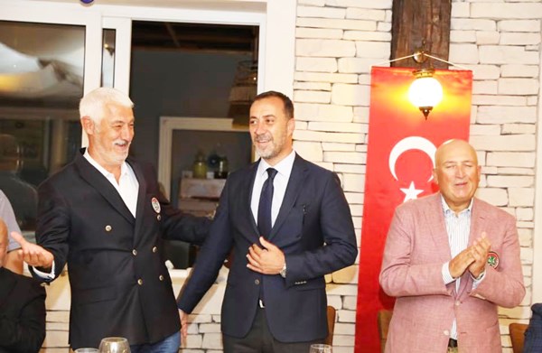 Yılmaz, Golfçülerle buluştu