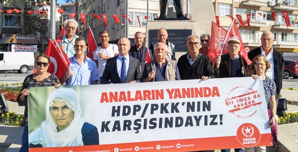 Vatan Partisi’nden Diyarbakır’daki eyleme destek