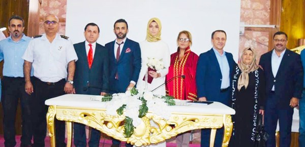 Eski Başkanları buluşturan nikah