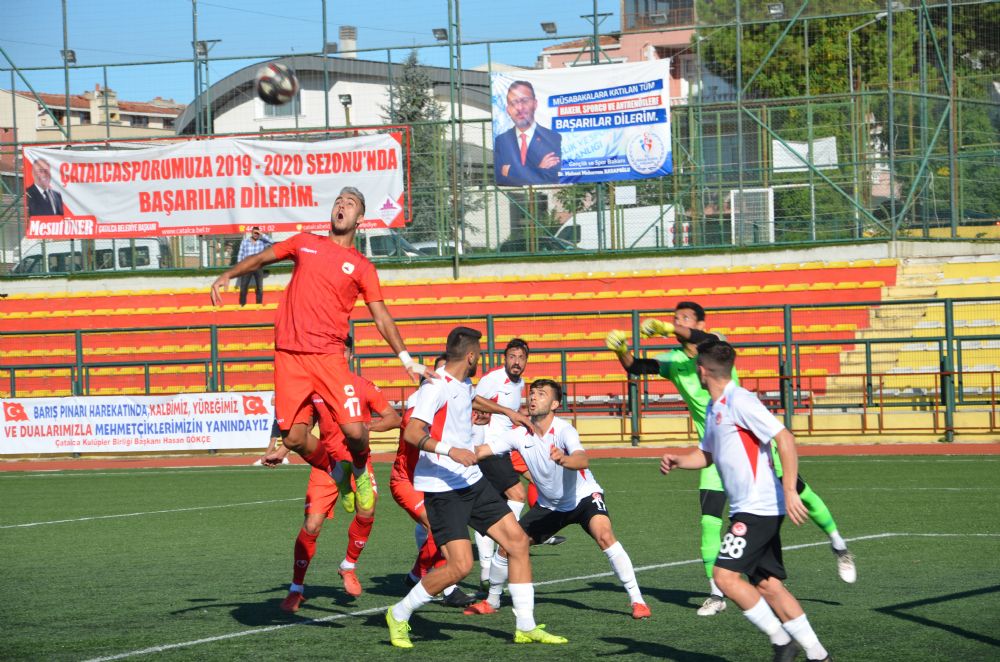 Çatalca’da sonucu kaleciler belirledi 1-1