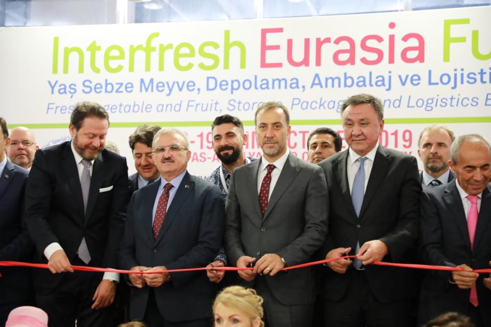 Silivri Interfresh Eurasia Yaş Sebze ve Meyve Fuarında yerini aldı