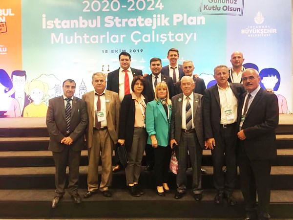 Silivrili muhtarlar, İBB’nin Muhtar Çalıştayı’na katıldı