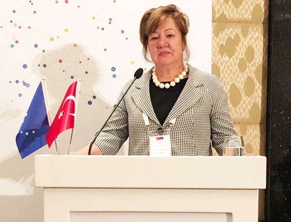 Süleymanoğlu, “İş dünyasında kadın iletişim ağı” lansmanındaydı