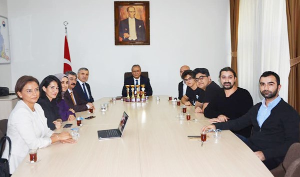 Başarılı Robot Ekibi, Kaymakam Partal tarafından ağırlandı