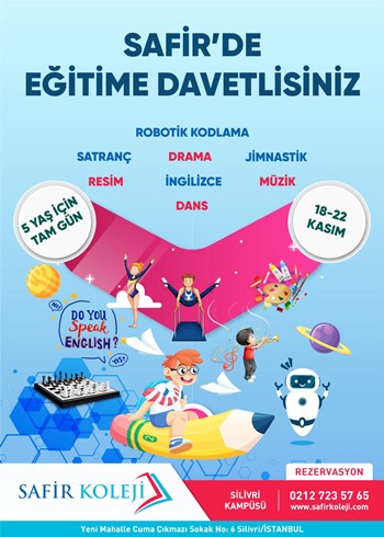 Safir Koleji’nden miniklere tam gün eğitim