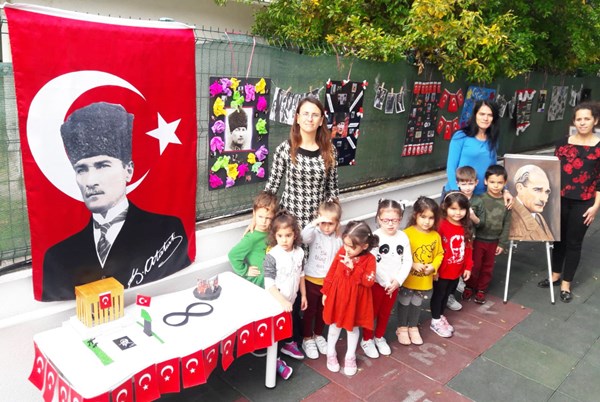 Liderim Anaokulu’nda Atatürk Sergisi