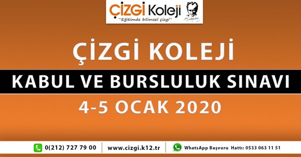 Kabul ve Bursluluk Sınavı yapılacak