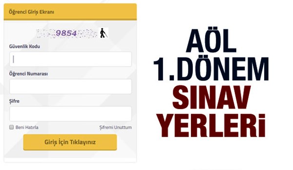 Açık Öğretim Lise sınav yerleri açıklandı