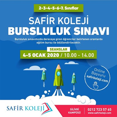 Safir Koleji’nden Bursluluk Sınavı