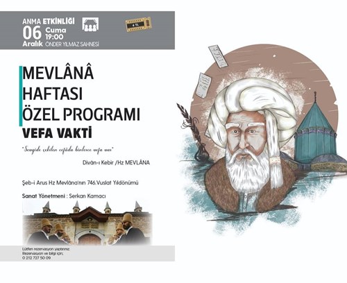 Mevlana özel programı
