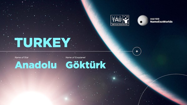 Türkiye Yıldızına ve Gezegenine isim verdi