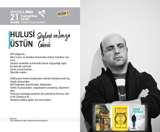 Hulusi Üstün ile söyleşi ve imza günü