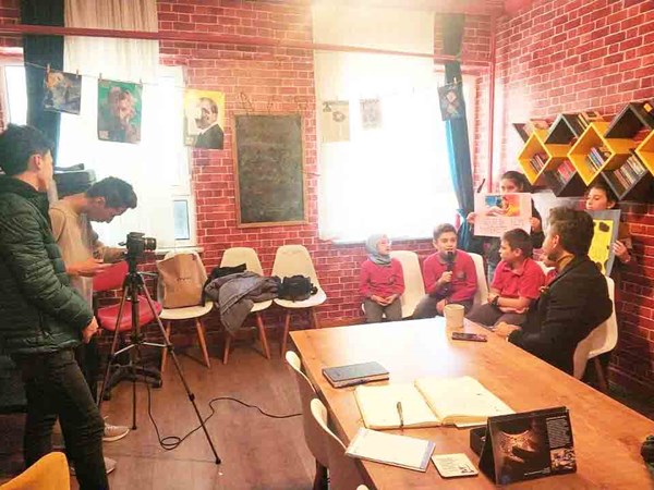 “İklim Değişikliğine Dur De” adlı projeleri kapsamında röportaj
