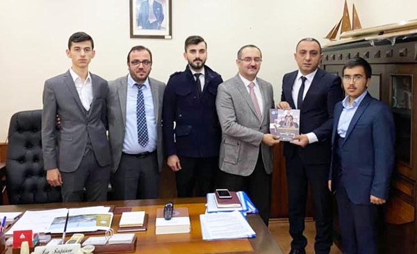 Ülkücüler, Sağlam’ı ziyaret etti