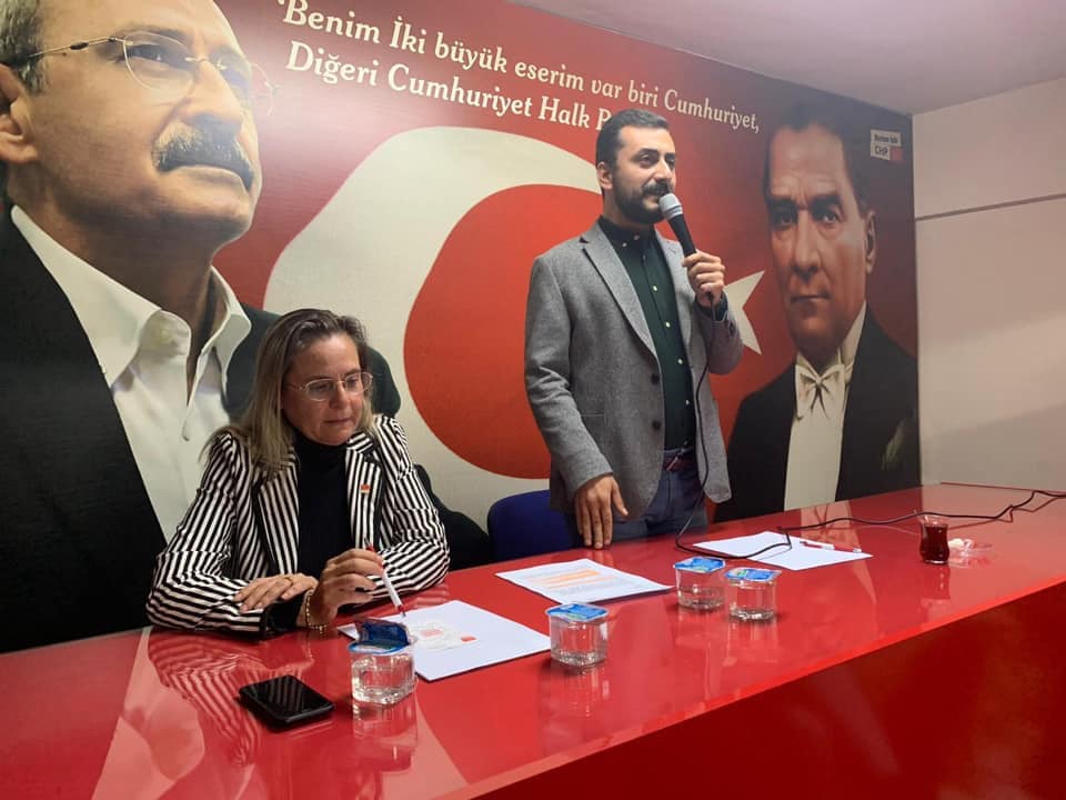 Erdem’in ziyaretinde DSP gerilimi