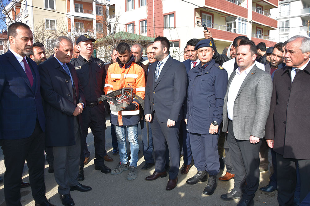 Selimpaşa Şehit Emin İpşir Polis Merkezinin temeli atıldı