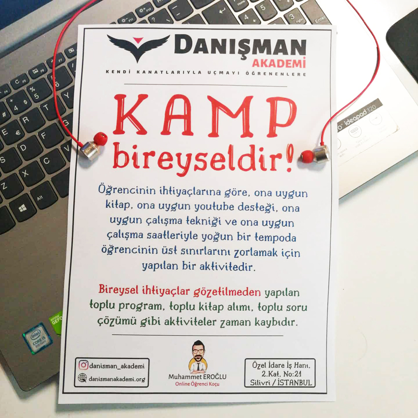 “Kamp bireyseldir”