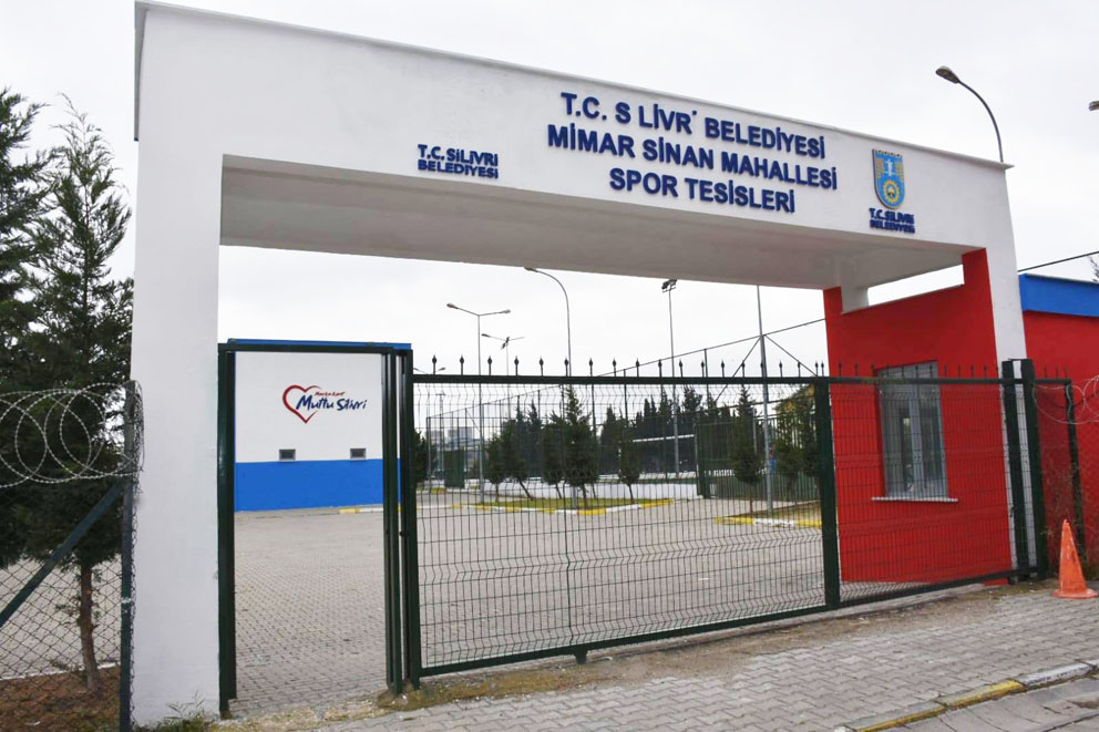 Mimar Sinan Spor Tesisleri’ne bakım