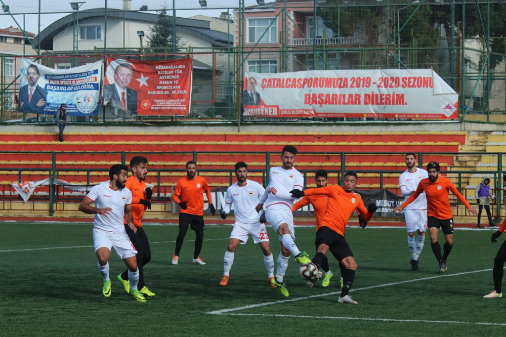 Çatalca’nın puanları çalındı 1-1