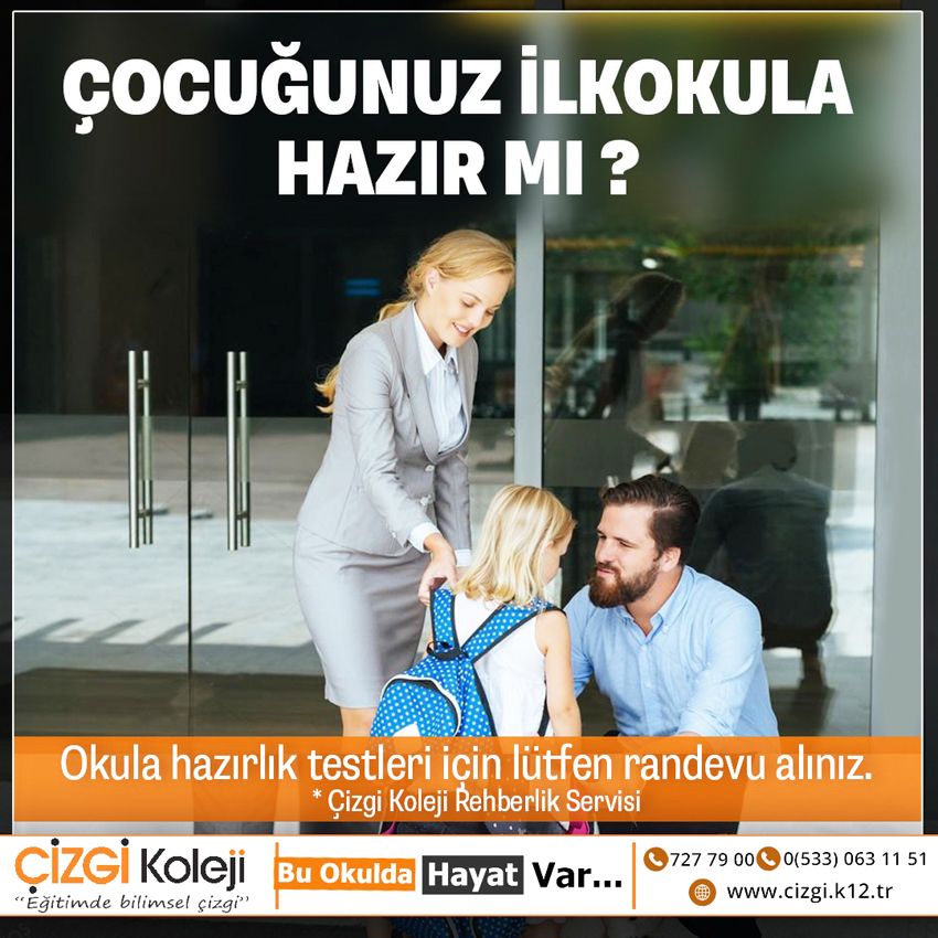 Çocuğunuz ilkokula hazır mı?