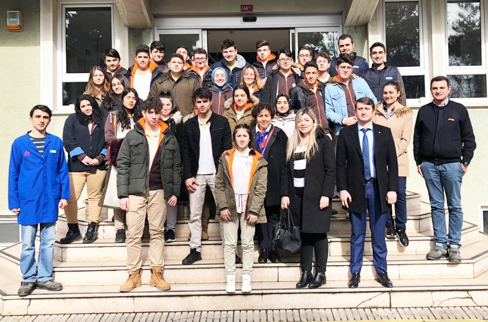 TÜRAM Lisesi öğrencileri Sarten’i ziyaret etti