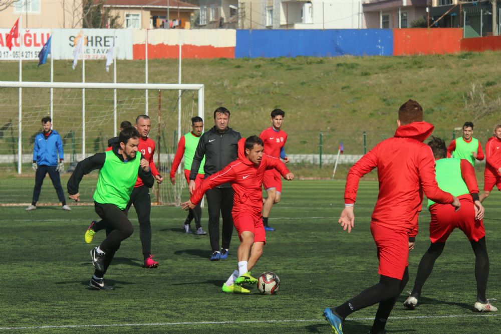 Silivrispor’da neşeli antrenman