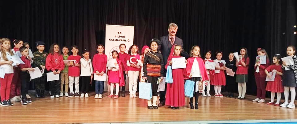 Akören öğrencisi İstiklal Marşı Yarışma birincisi oldu