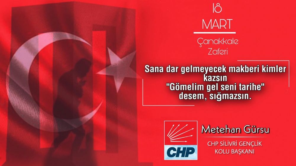 'Çanakkale geçilmez, bu vatan verilmez'