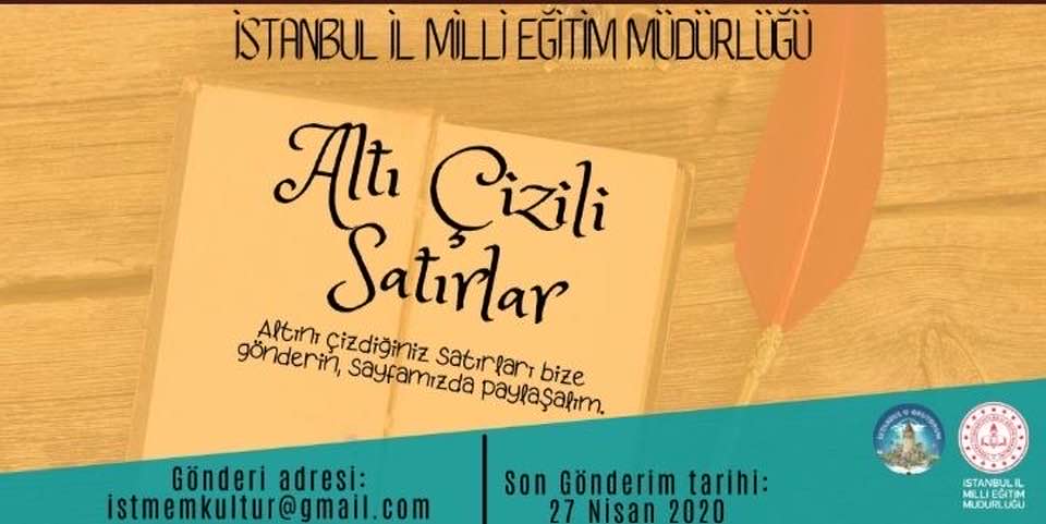 Altı Çizili Satırlar etkinliği