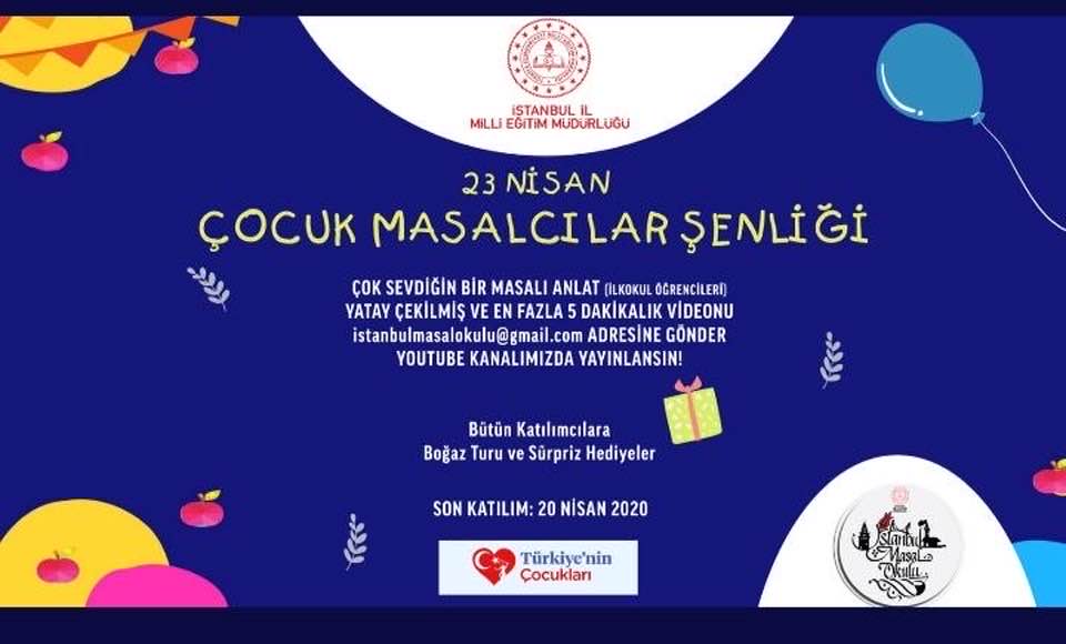 23 Nisan Çocuk Masalcılar Şenliği