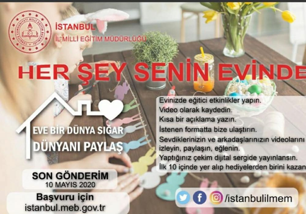 “Her şey senin evinde” etkinliği
