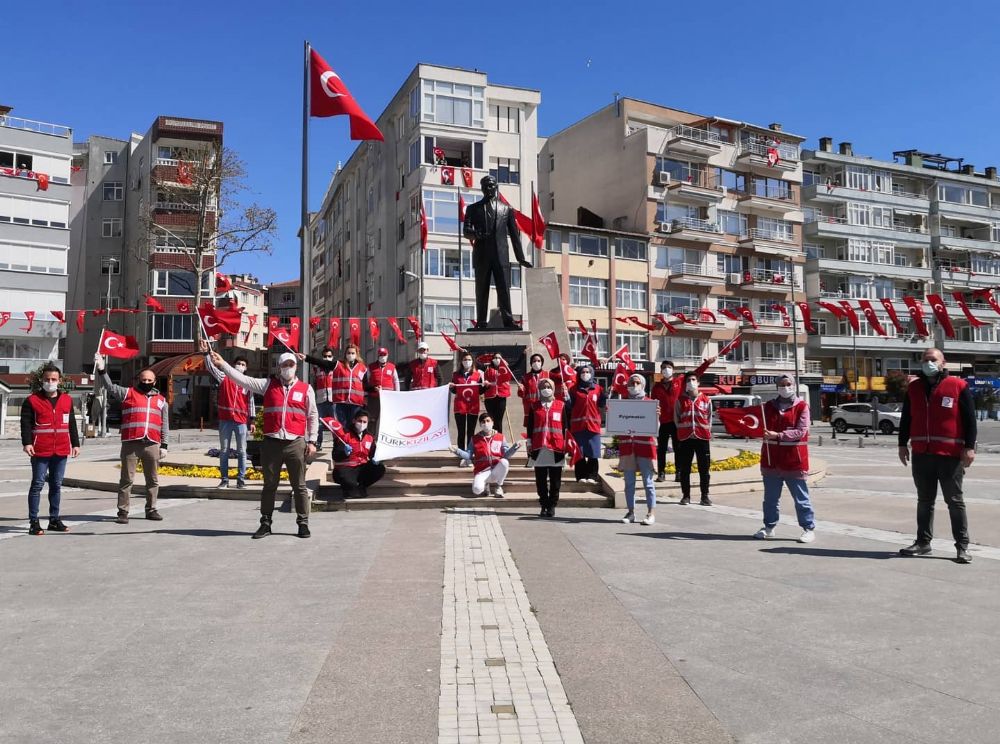 Kızılay,  23 Nisan coşkusuna ortak oldu