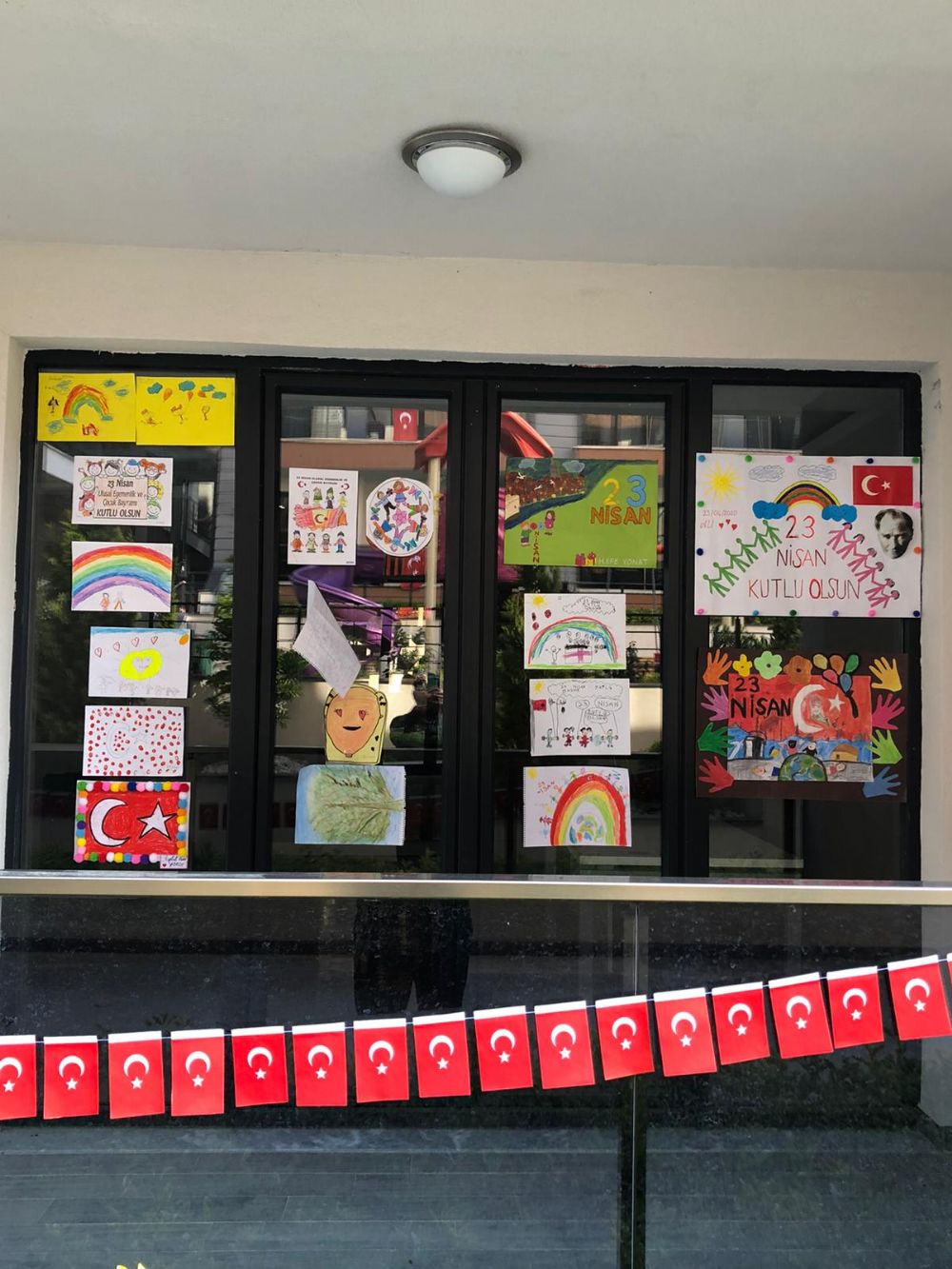 Ayka Flora Sitesi’nde 23 Nisan Sergisi