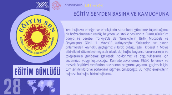 Eğitim Sen, gündemi değerlendirmeyi sürdürüyor