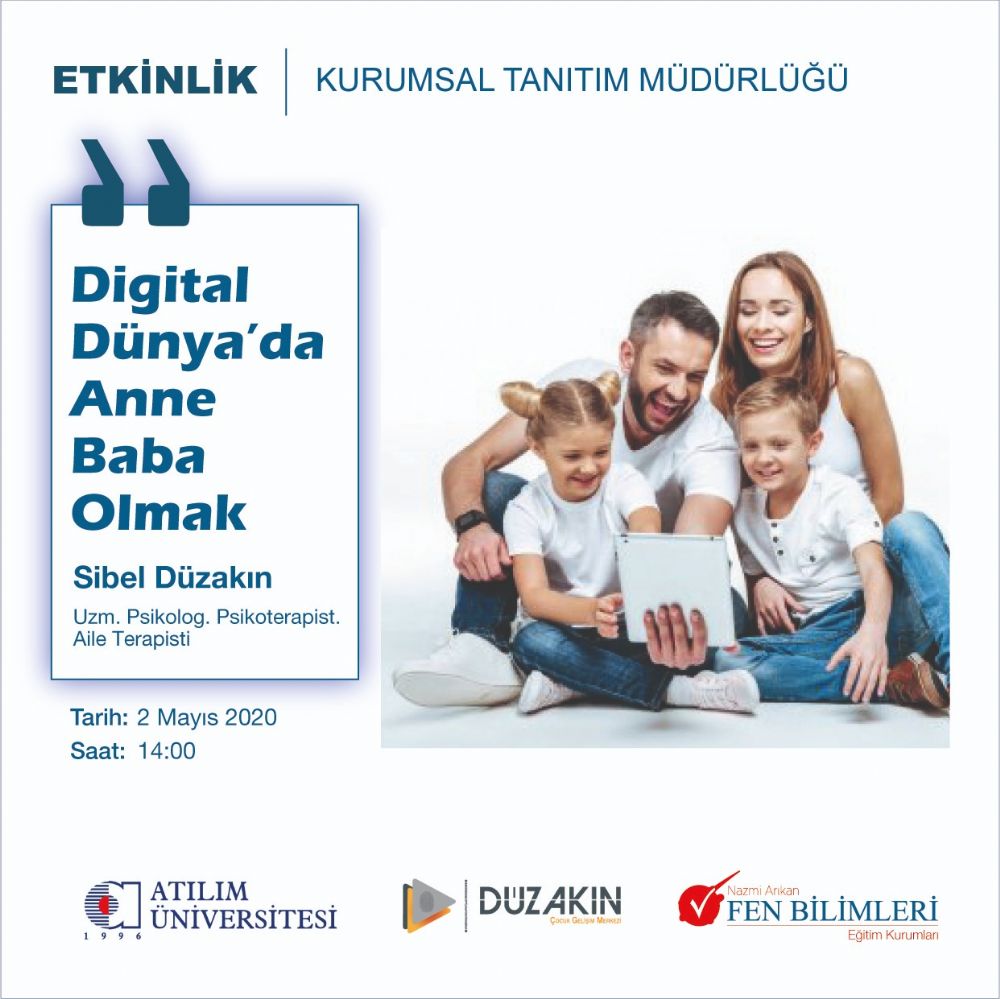 'Digital Dünyada Anne Baba Olmak' konulu seminer