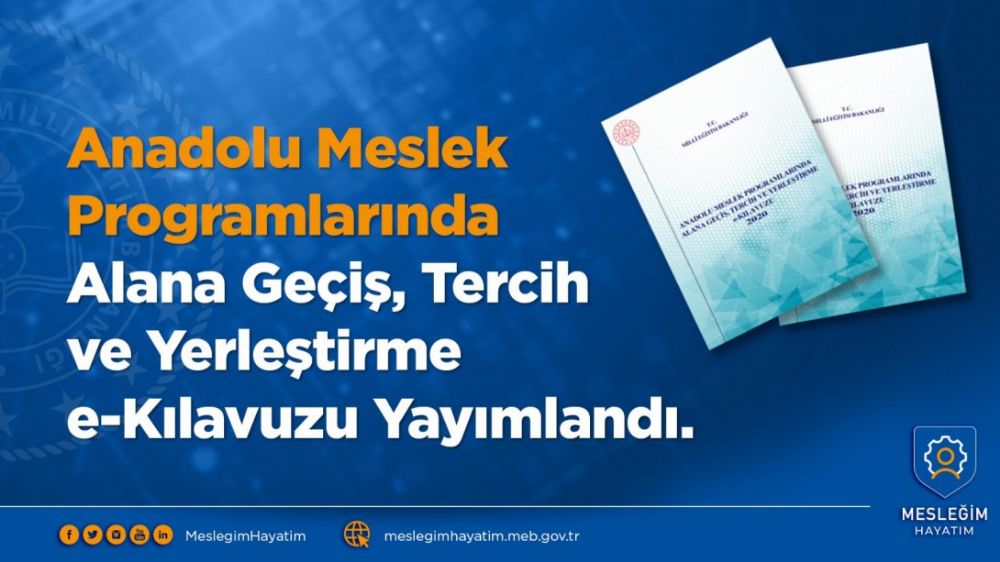 Anadolu Meslek Programlarından Alana Geçiş kılavuzu yayımlandı