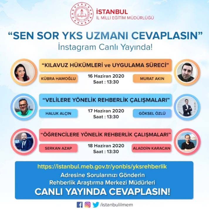 Uzmanlar canlı yayında YKS sorularını yanıtlayacak