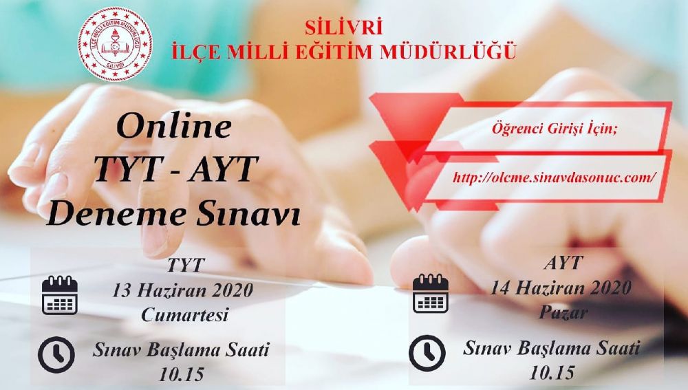 Online TYT-AYT Deneme Sınavı düzenlenecek