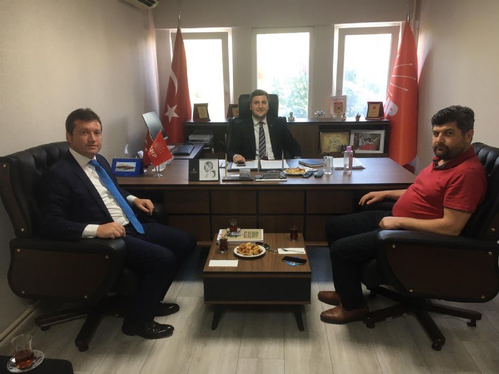 Ziroğlu ve yönetiminden CHP’ye ziyaret