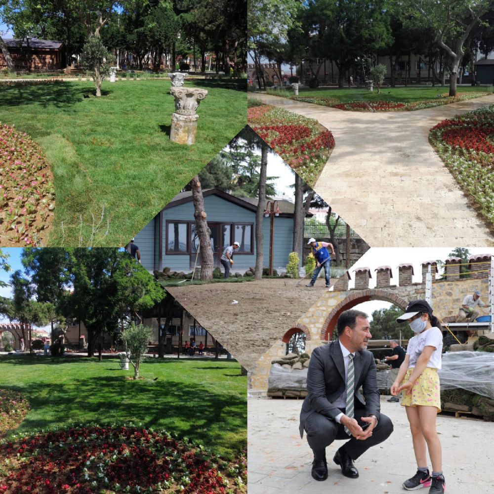 Kale Park hizmete açılmak için gün sayıyor